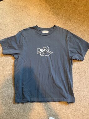 🚨5/$25!!! Men's Short Sleeve Logo T-Shirt - Slate Blue